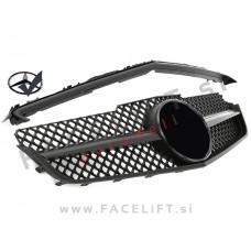 Mercedes E Cabriolet Coupe A207 C207 09-13 maska črna mat