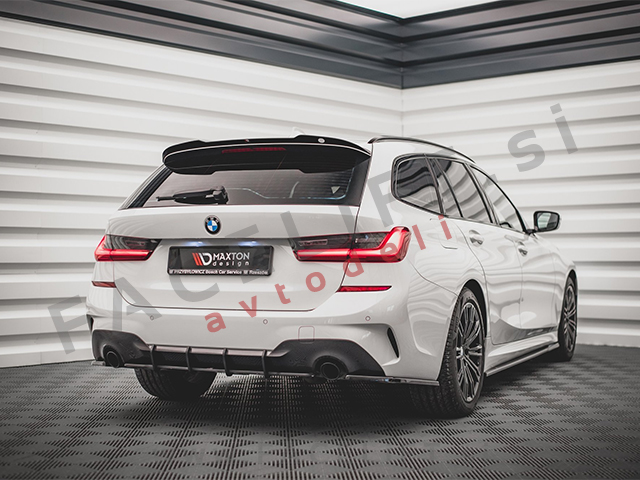 BMW 3 Karavan G21 M340i M-Pack 19- spojler za prtljažnik črni sijaj