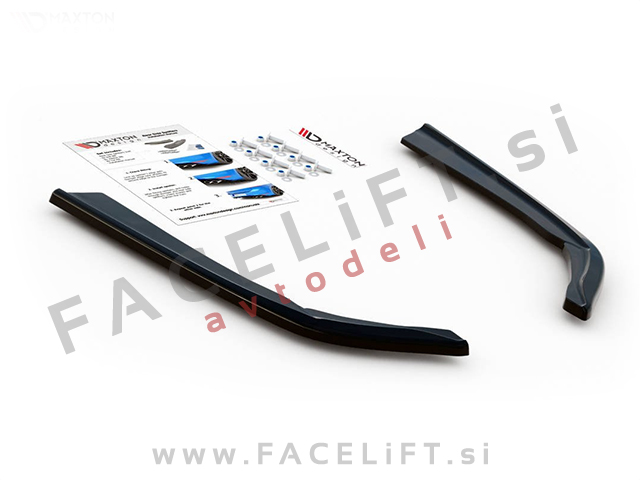 BMW 3 G20 G21 M-Pack 19-22 podaljški zadnjega odbijača črni sijaj