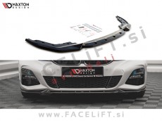 BMW 3 G20 G21 M-Pack 19-22 podaljšek sprednjega odbijača črni sijaj
