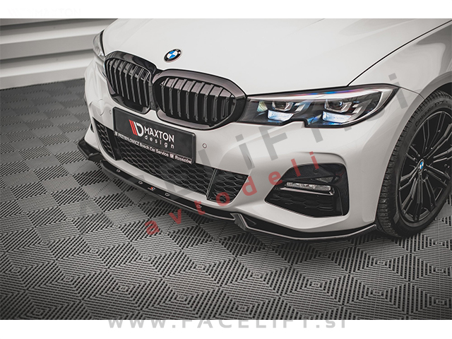 BMW 3 G20 G21 M-Pack 19-22 podaljšek sprednjega odbijača črni sijaj BMW 3 G20 G21 M-Pack 19-22 podaljšek sprednjega odbijača črni sijaj