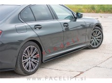 BMW 3 G20 G21 M-Pack 19-22 podaljški pragov črni sijaj