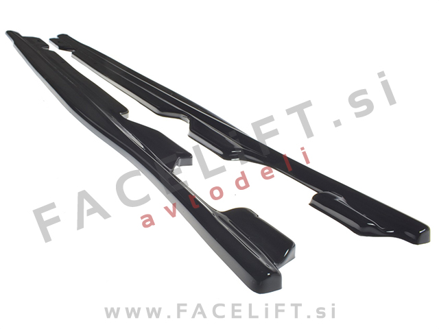 BMW 3 G20 G21 M-Pack 19-22 podaljški pragov črni sijaj