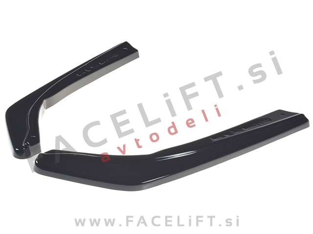 BMW 3 G20 G21 M-Pack 19-22 podaljški zadnjega odbijača črni sijaj