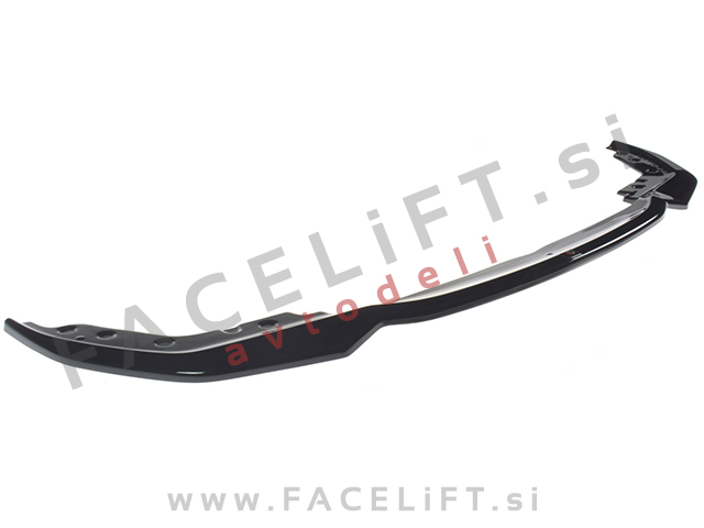 BMW 3 G20 G21 M-Pack 19-22 podaljšek sprednjega odbijača črni sijaj