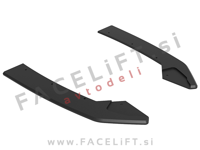 BMW 3 G20 G21 M-Pack M340i 19-22 Street Pro podaljški zadnjega odbijača črni mat