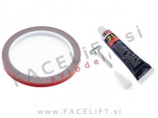 BMW 5 Limuzina E60 03-10 spojler za prtljažnik črni sijaj