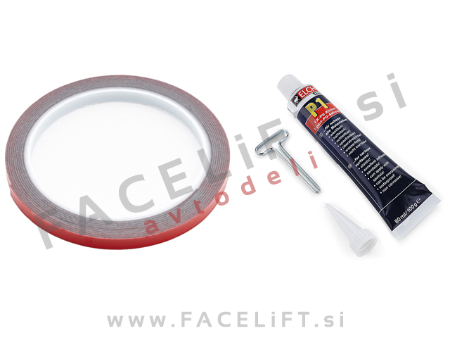 BMW 5 Limuzina F10 10-17 spojler za prtljažnik črni sijaj