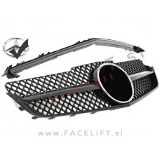 Mercedes E Cabriolet Coupe A207 C207 09-13 maska črna sijaj