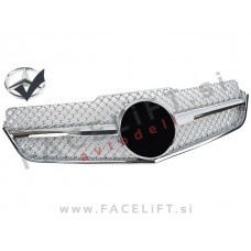 Mercedes E Cabriolet Coupe A207 C207 09-13 maska kromirana sijaj Mercedes E Cabriolet Coupe A207 C207 09-13 maska kromirana sijaj