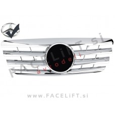 Mercedes E W210 99-02 maska kromirana sijaj