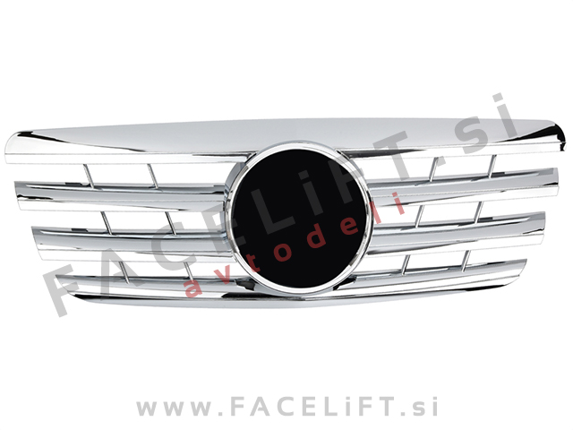Mercedes E W210 99-02 maska kromirana sijaj