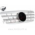 Mercedes E W210 99-02 maska srebrna kromirana sijaj