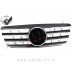 Mercedes E W210 99-02 maska črna kromirana sijaj