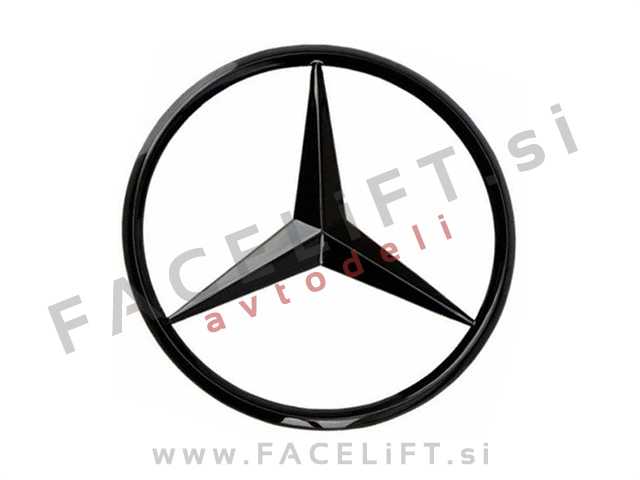 Mercedes E W211 06-09 maska črna mat