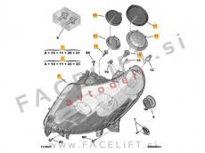 Peugeot Boxer 10-14 žaromet levi