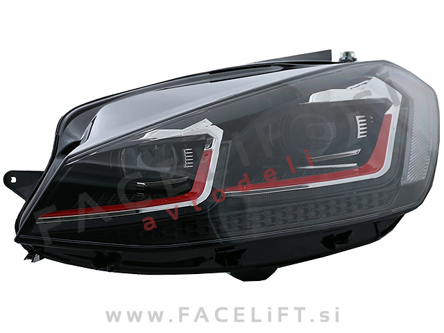 VW Golf 7.5 17-20 žarometi GTI izgled
