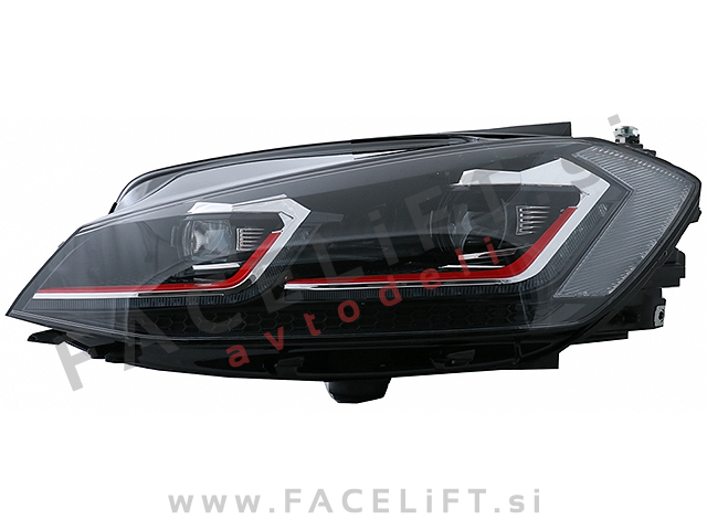 VW Golf 7.5 17-20 žarometi GTI izgled
