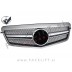 Mercedes E S212 W212 09-13 maska srebrna mat