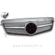 Mercedes E S212 W212 09-13 maska srebrna mat