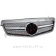 Mercedes E S212 W212 09-13 maska srebrna mat