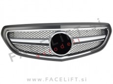 Mercedes E S212 W212 09-13 maska črna srebrna