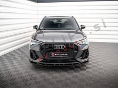 Audi Q3 F3 S line 18- podaljšek sprednjega odbijača črni sijaj
