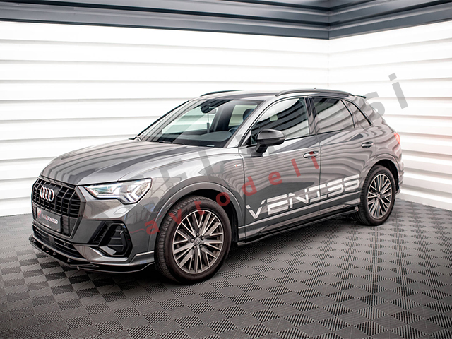 Audi Q3 F3 S line 18- podaljški pragov črni sijaj