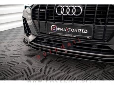 Audi Q3 F3 S line 18- podaljšek sprednjega odbijača črni sijaj