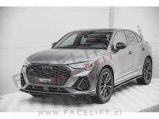 Audi Q3 Sportback F3 S line 18- podaljšek sprednjega odbijača črni sijaj