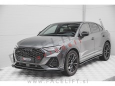 Audi Q3 Sportback F3 S line 18- podaljšek sprednjega odbijača črni sijaj Audi Q3 Sportback F3 S line 18- podaljšek sprednjega odbijača črni sijaj
