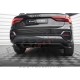 Audi Q3 Sportback F3 18- podaljšek zadnjega odbijača črni sijaj