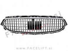 Mercedes E A238 C238 S213 W213 Exclusive 20- maska Maybach izgled črna kromirana sijaj