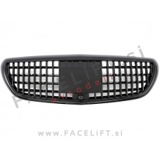 Mercedes E A238 C238 S213 W213 Exclusive 16-20 maska Maybach izgled črna sijaj