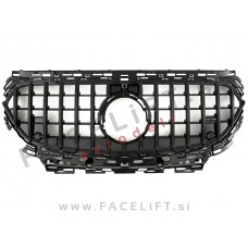 Mercedes E S214 W214 X214 AMG Line Avantgarde 23- maska črna sijaj