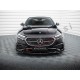 Mercedes E S214 W214 AMG Line 23- podaljšek sprednjega odbijača črni sijaj
