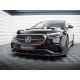 Mercedes E S214 W214 AMG Line 23- podaljšek sprednjega odbijača črni sijaj