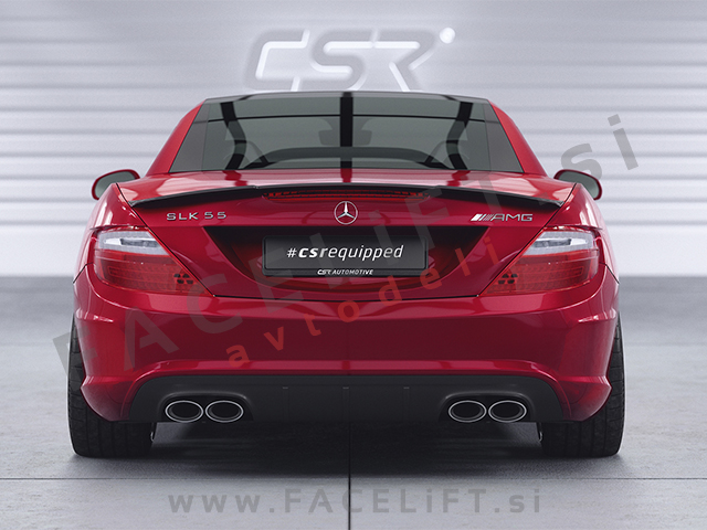 Mercedes SLK R172 11-20 spojler za prtljažnik črni mat