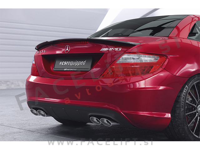 Mercedes SLK R172 11-20 spojler za prtljažnik karbon sijaj