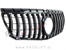 Mercedes B W246 11-14 maska črna kromirana sijaj