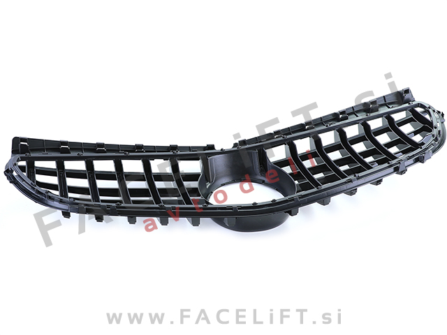 Mercedes B W246 14-19 maska črna kromirana sijaj