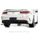 Mercedes S Cabriolet Coupe A217 C217 AMG Line 14-20 difuzor z nastavki za izpuh AMG izgled črni sijaj