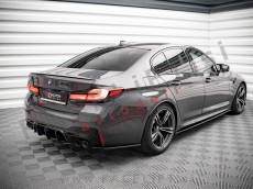 BMW M5 F90 17-24 podaljški pragov črni sijaj