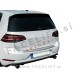 VW Golf 7 Hatchback 12-20 zaščita zadnjega odbijača srebrna mat VW Golf 7 Hatchback 12-20 zaščita zadnjega odbijača srebrna mat