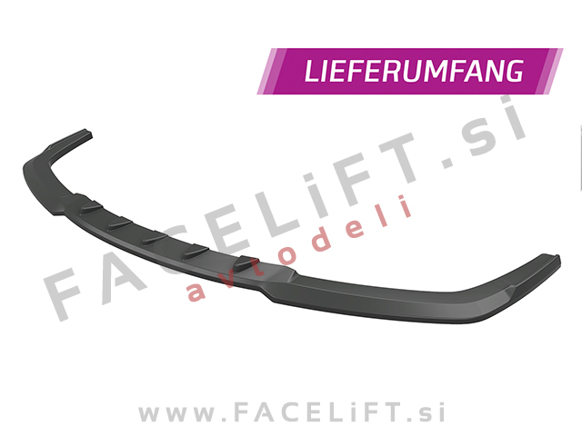 BMW 6 F12 F13 M 11-18 podaljšek sprednjega odbijača črni mat