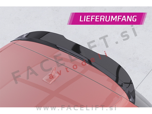 VW Golf 6 Hatchback 08-12 strešni spojler črni mat