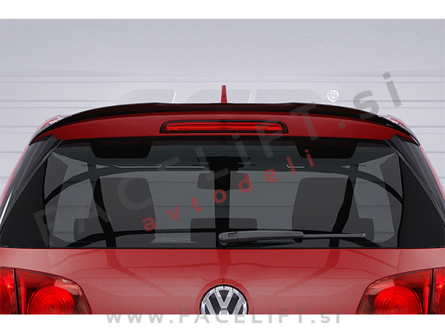 VW Golf 6 Hatchback 08-12 strešni spojler črni mat