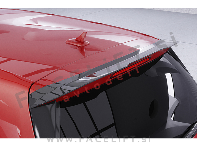 VW Golf 6 Hatchback 08-12 strešni spojler črni sijaj