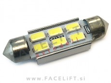 LED žarnica C5W 6x SMD (5730) CANBUS 12V 39mm LED žarnica C5W 6x SMD (5730) CANBUS 12V 39mm