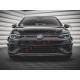 VW Golf 8 R 20-24 podaljšek sprednjega odbijača črni sijaj
